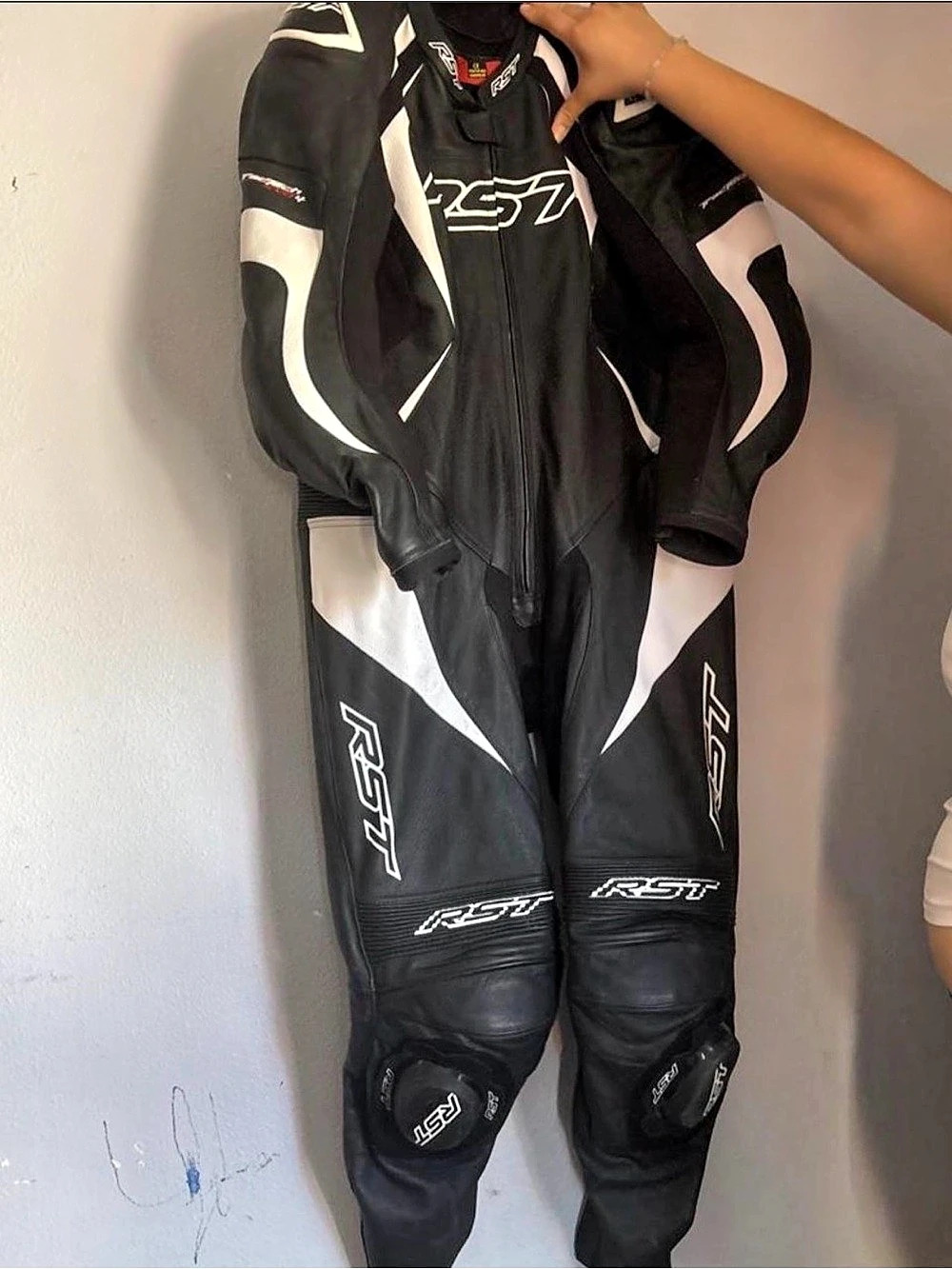 RST TracTech Evo D3O Women's Leather One-Piece Suit XL